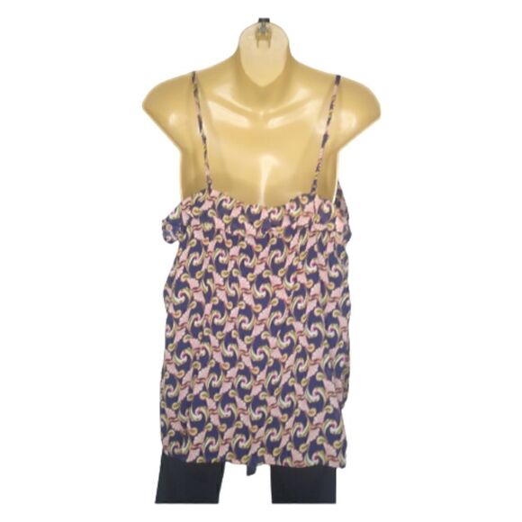 5/$25 The Webster Miami at Target Adj Strappy Flowy Top Size Large - Picture 3 of 9